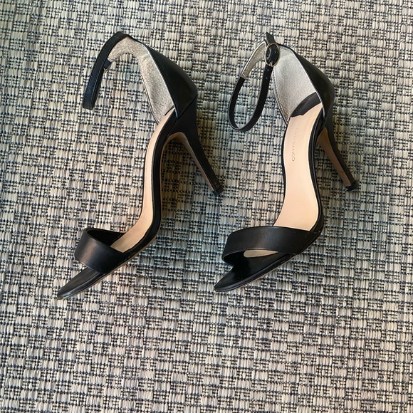 Tony Bianco Black Ankle Strap Heels - Picture 9 of 11
